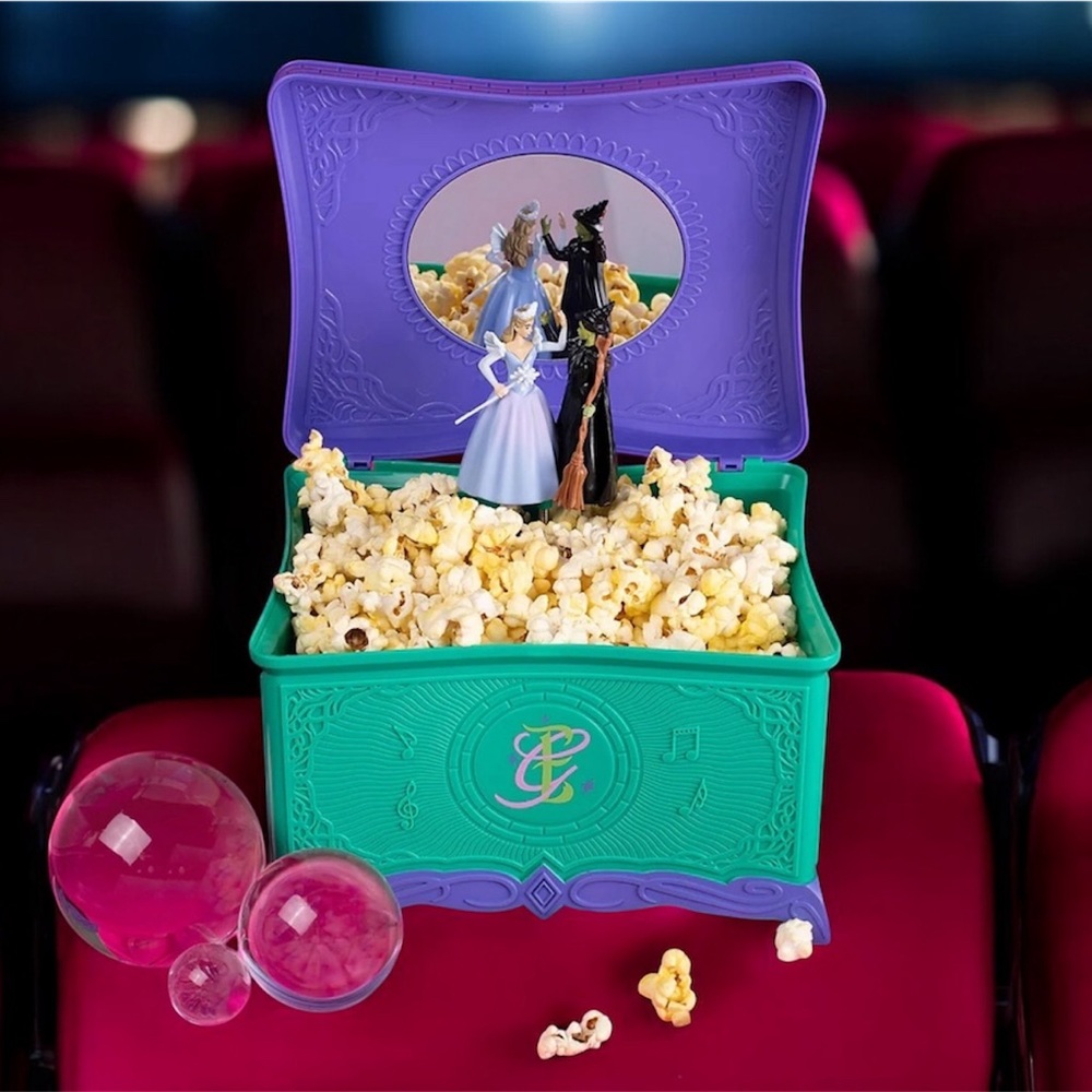 Wicked: For Good Music Box Popcorn Bucket or Jewelry Box 🆕 - Picture 3 of 10